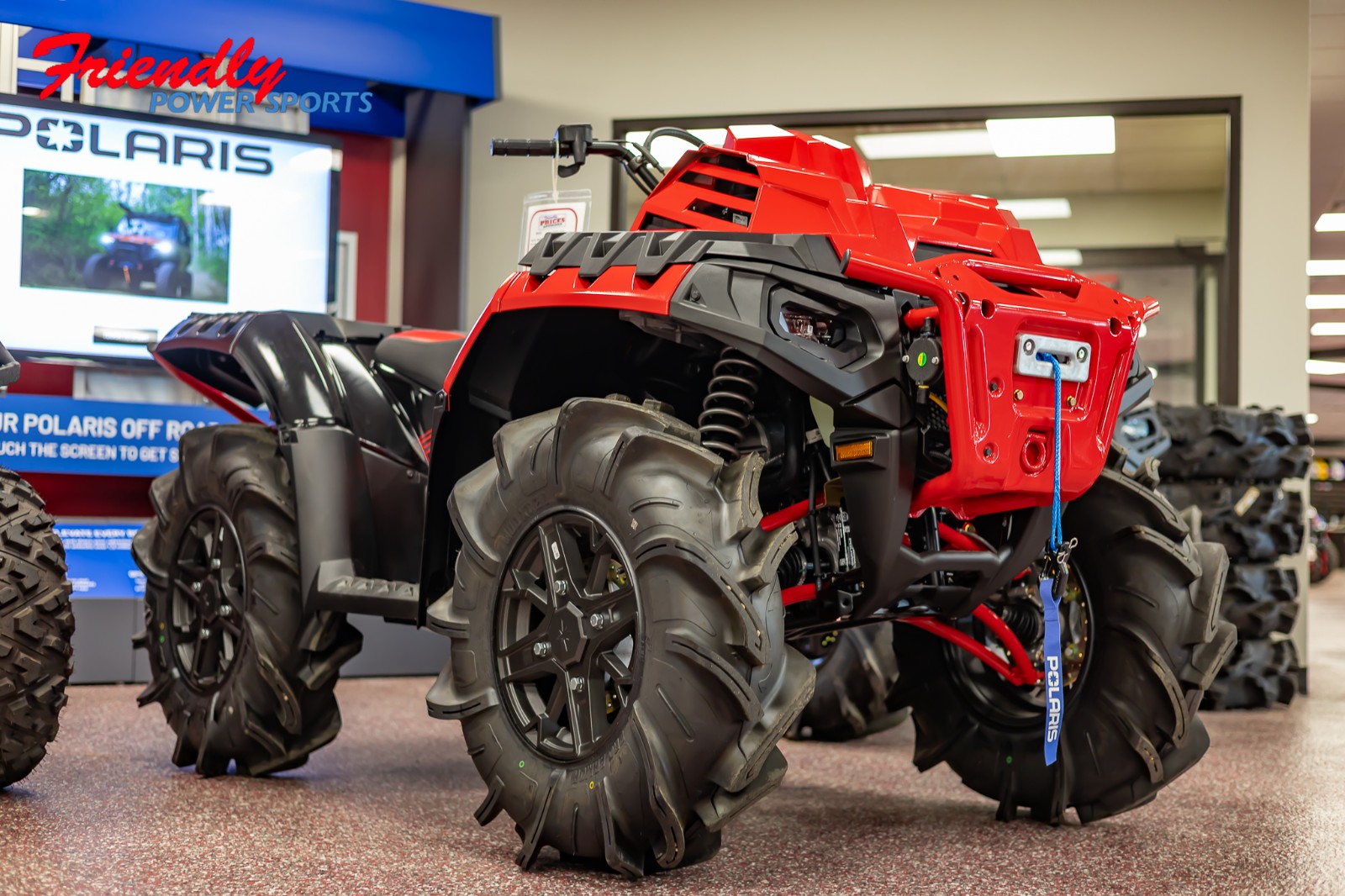 2026 POLARIS SPORTSMAN XP 1000 MUD ED INDY RED PEARL Mud Edition