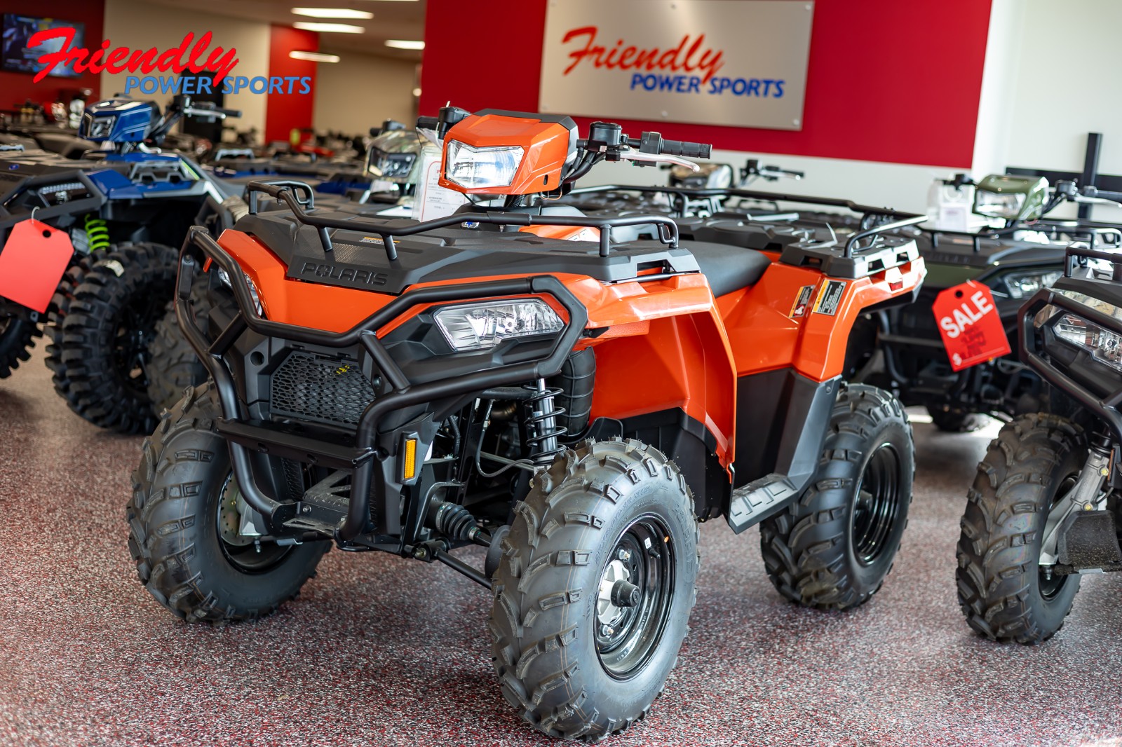 2025 POLARIS SPORTSMAN 570 EPS - ORANGE RUST
