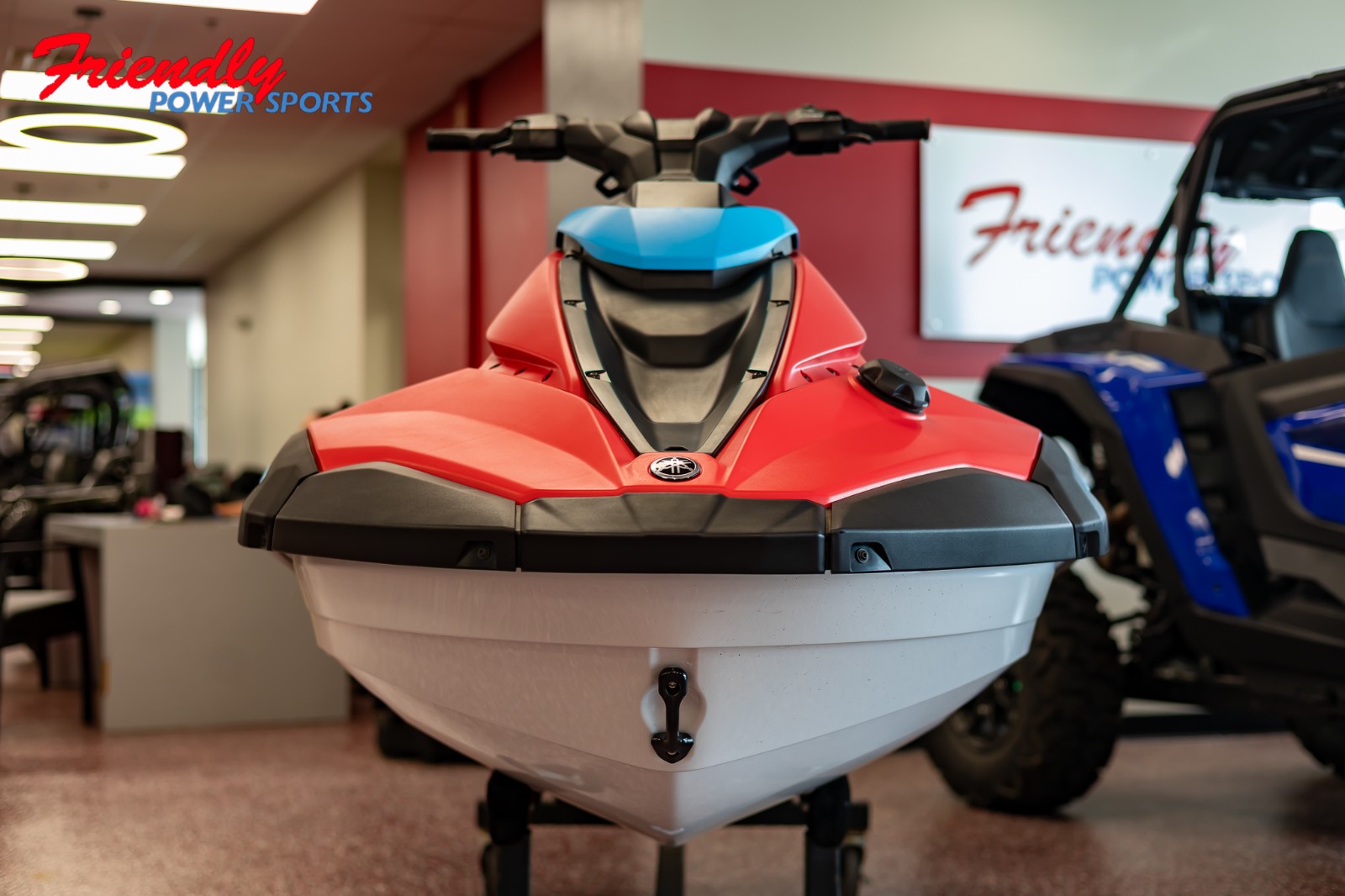 2025 YAMAHA JETBLASTER DLX 2-IMPERIAL RED/BLACK