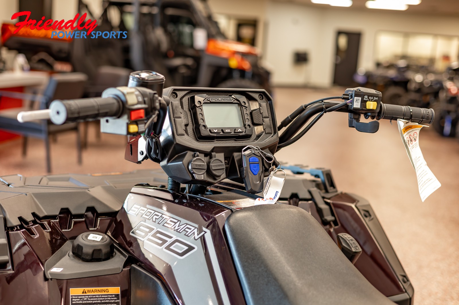 2025 POLARIS SPORTSMAN 850 PREMIUM - CRIMSON METALLIC Premium