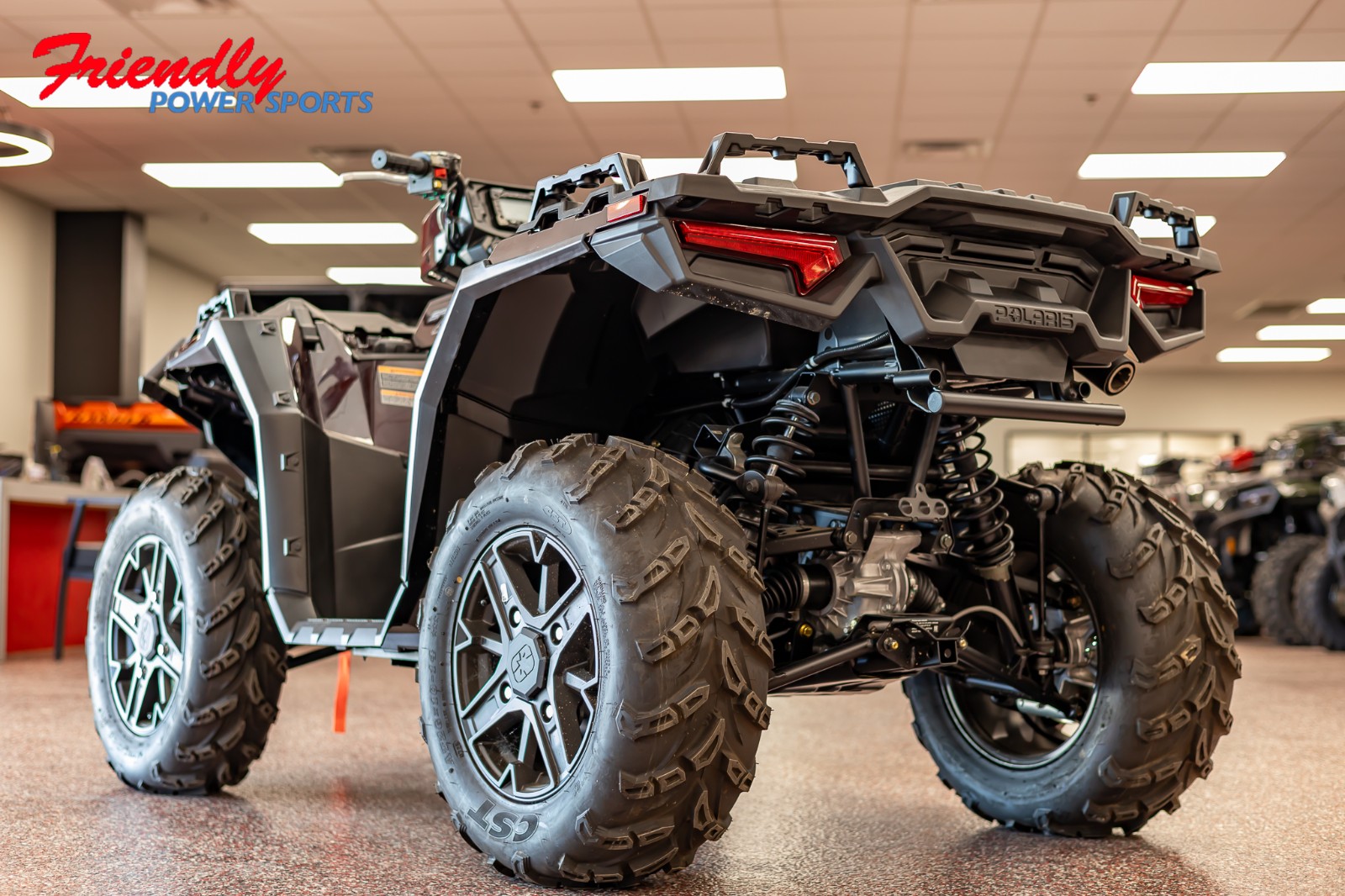 2025 POLARIS SPORTSMAN 850 PREMIUM - CRIMSON METALLIC Premium