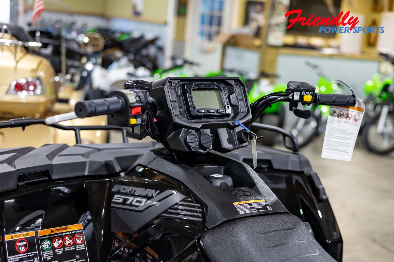 2026 POLARIS SPORTSMAN 570 TRAIL ONYX BLACK Trail