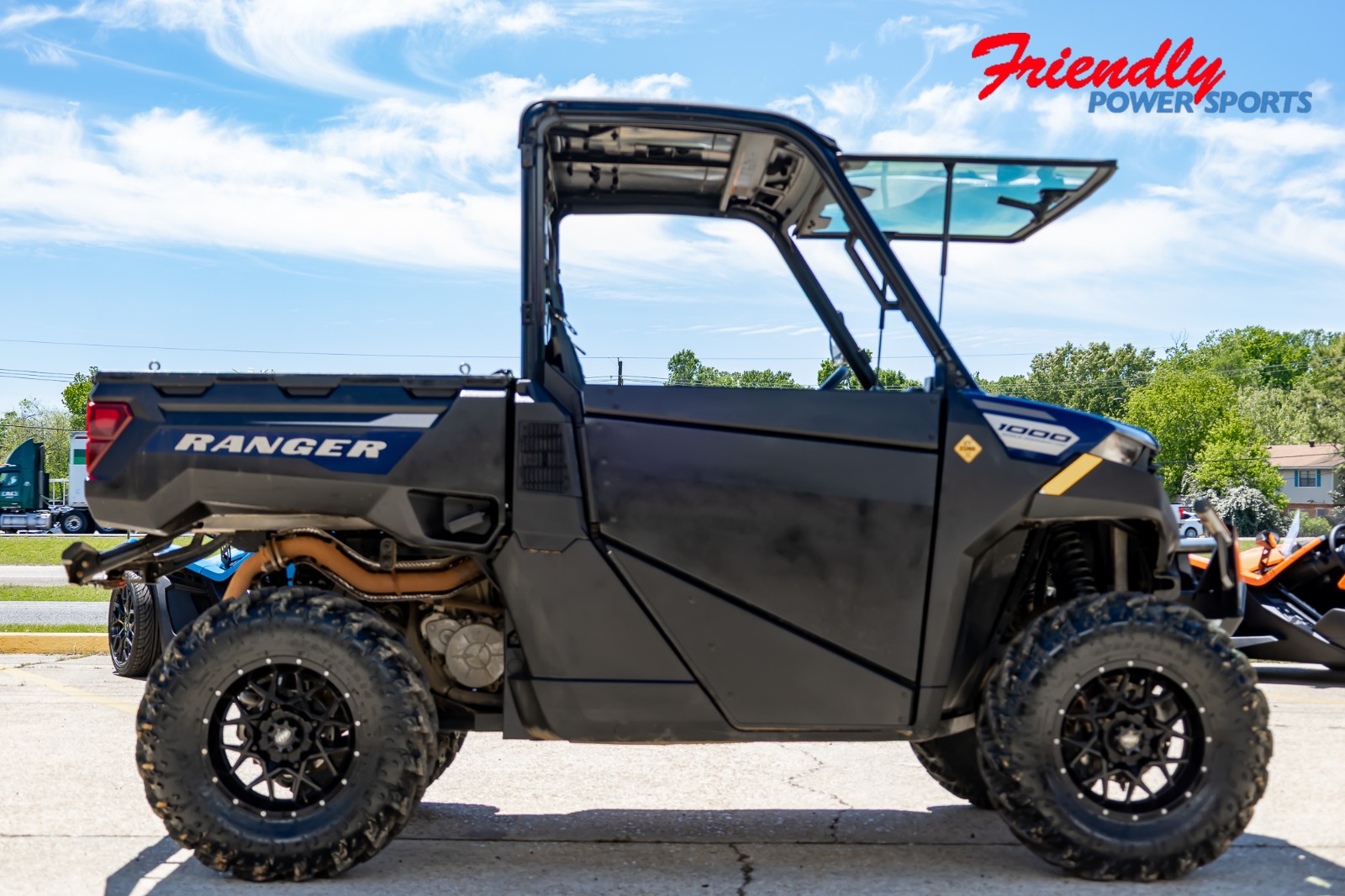 2023 POLARIS RANGER 1000 PREMIUM - SPRINGFIELD BLUE EPS