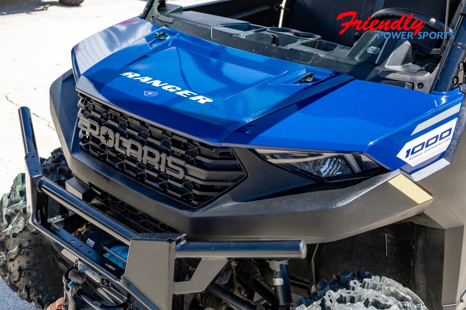 2023 POLARIS RANGER 1000 PREMIUM - SPRINGFIELD BLUE EPS