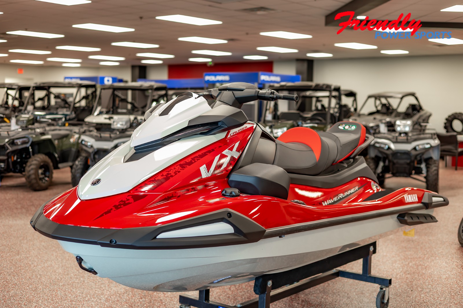 2026 YAMAHA VX CRUISER W/AUDIO-TORCH RED/PEARL