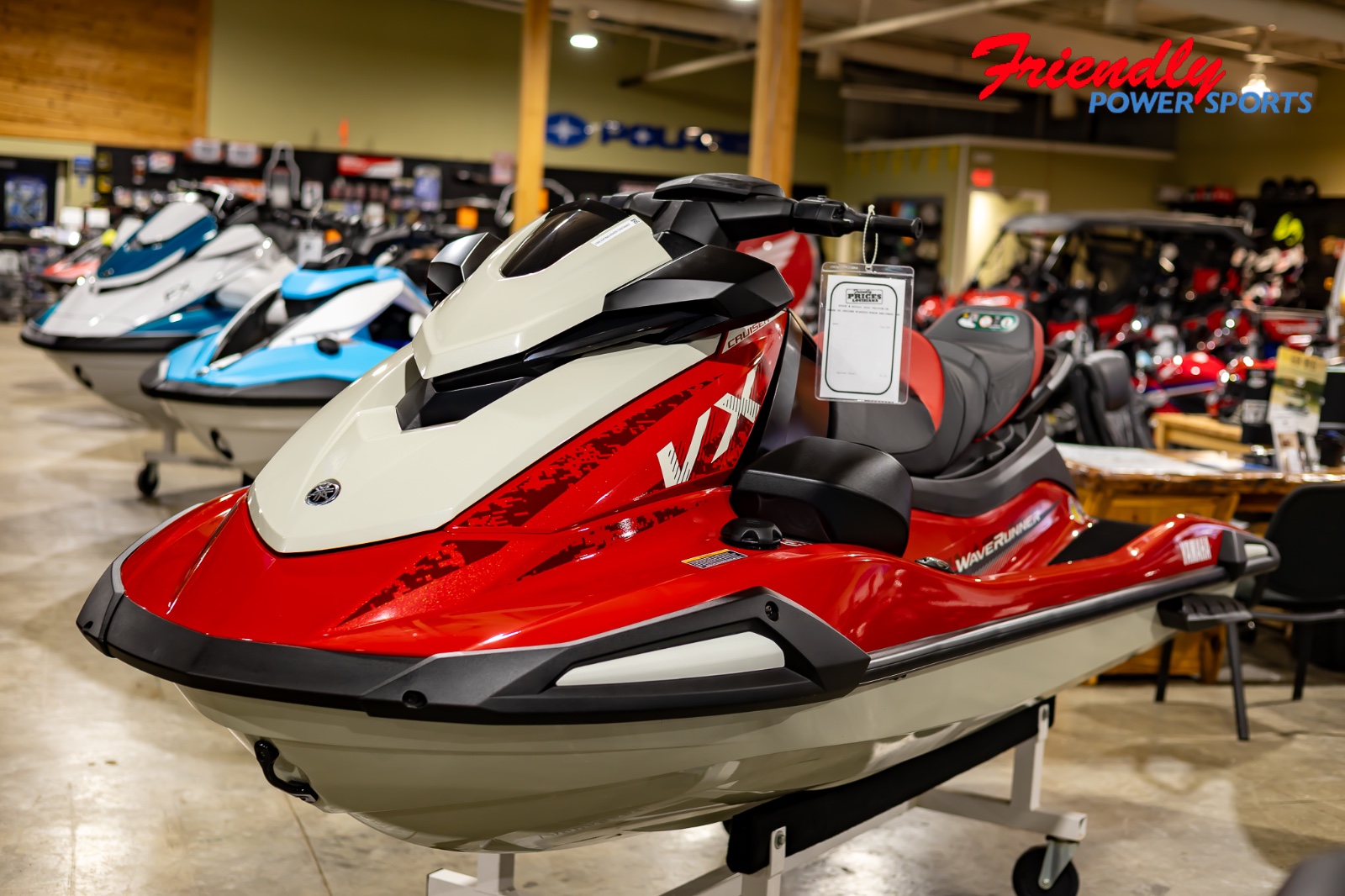2026 YAMAHA VX CRUISER W/AUDIO-TORCH RED/PEARL