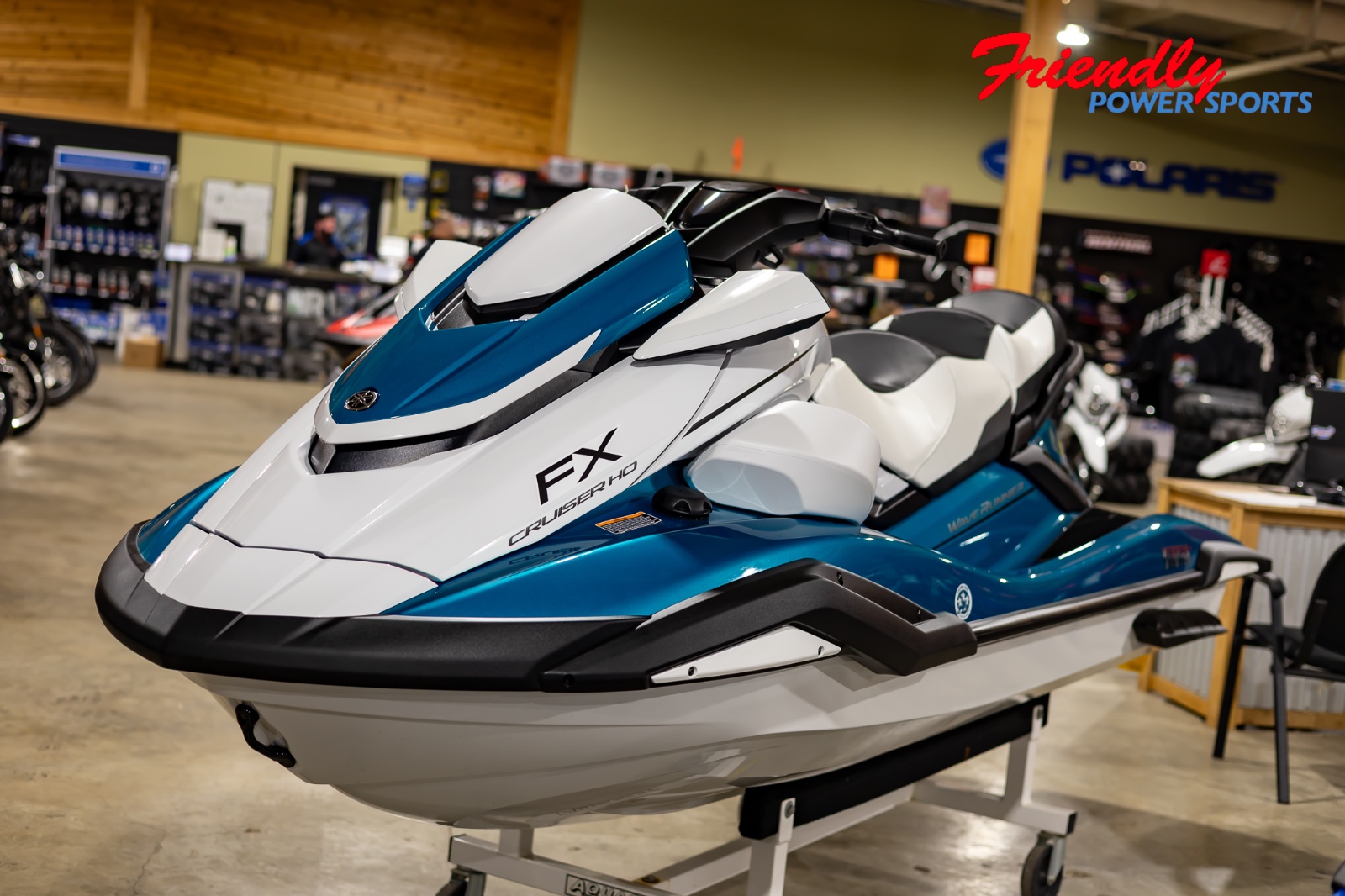 2026 YAMAHA FX CRUISER HO W/AUDIO-LAGOON BLUE/WHITE