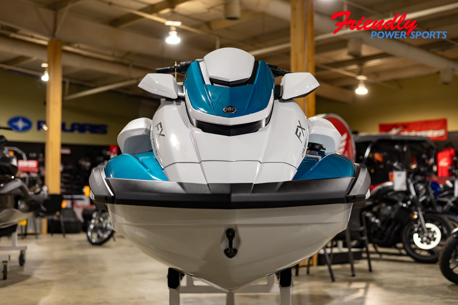 2026 YAMAHA FX CRUISER HO W/AUDIO-LAGOON BLUE/WHITE