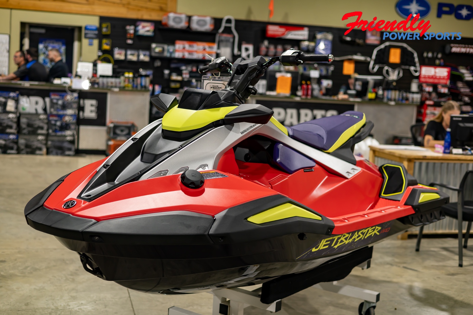 2026 YAMAHA JETBLASTER PRO (3UP) (IMPERIAL RED / NIGHTSHADE)