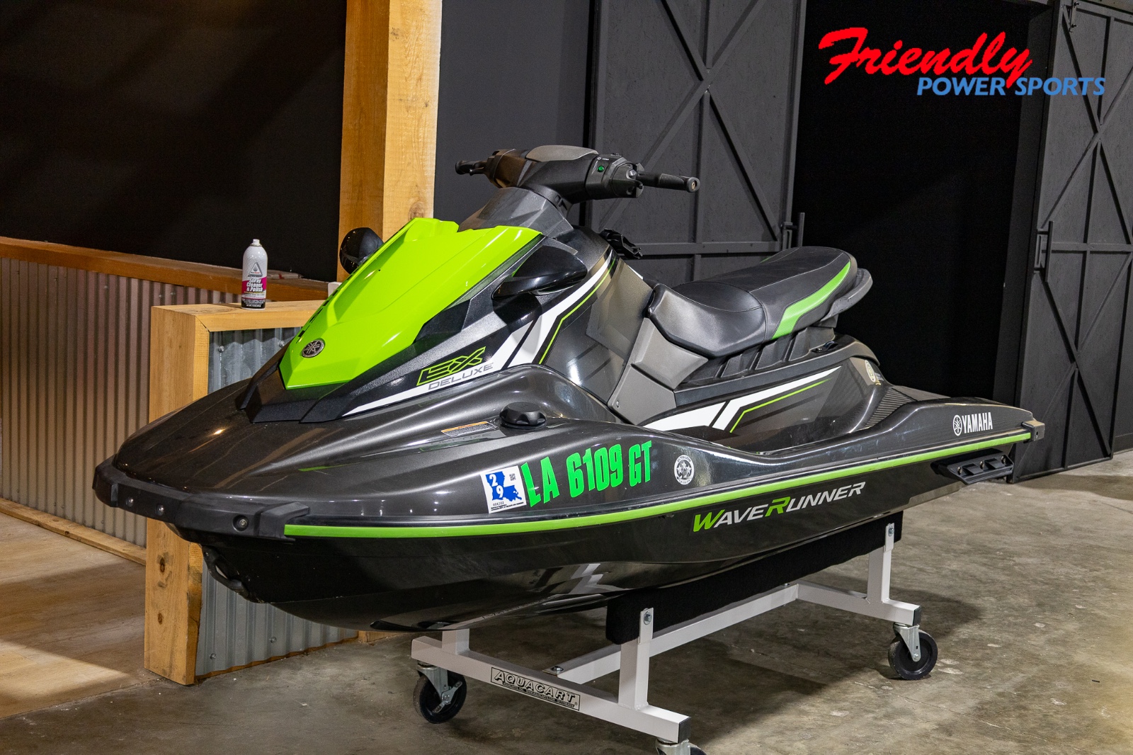 2018 YAMAHA EX DELUXE-CARBON/GREEN