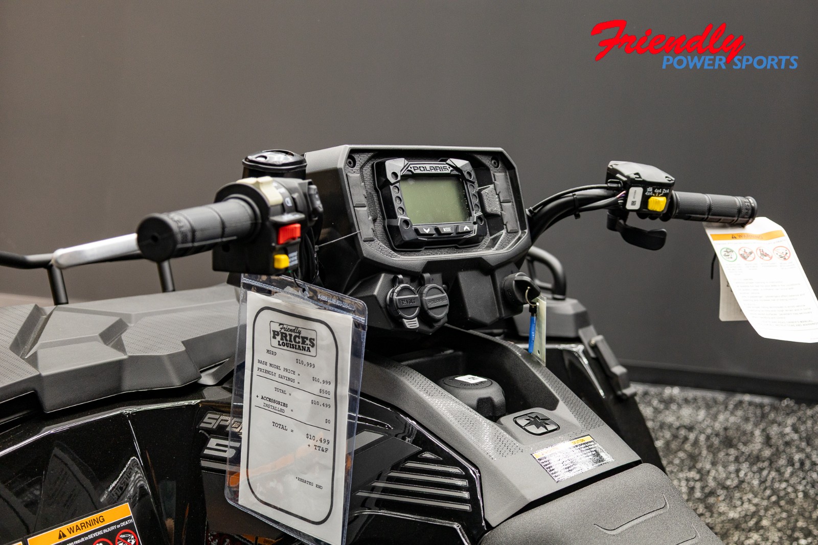 2026 POLARIS SPORTSMAN 570 TRAIL ONYX BLACK