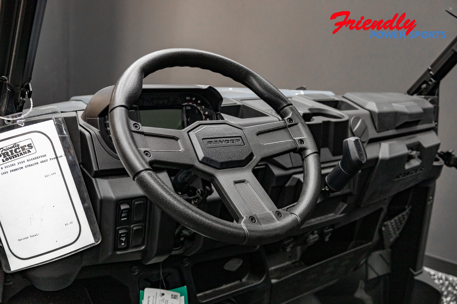 2026 POLARIS RANGER XP 1000 PREMIUM STEALTH GRAY