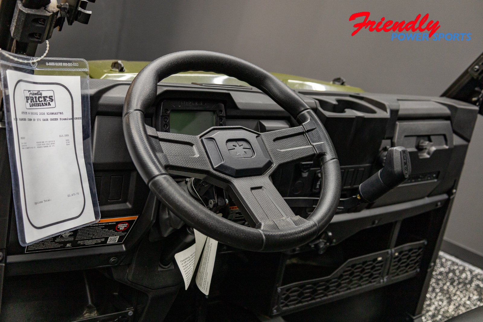 2026 POLARIS RANGER CREW SP 570 SAGE GREEN Premium