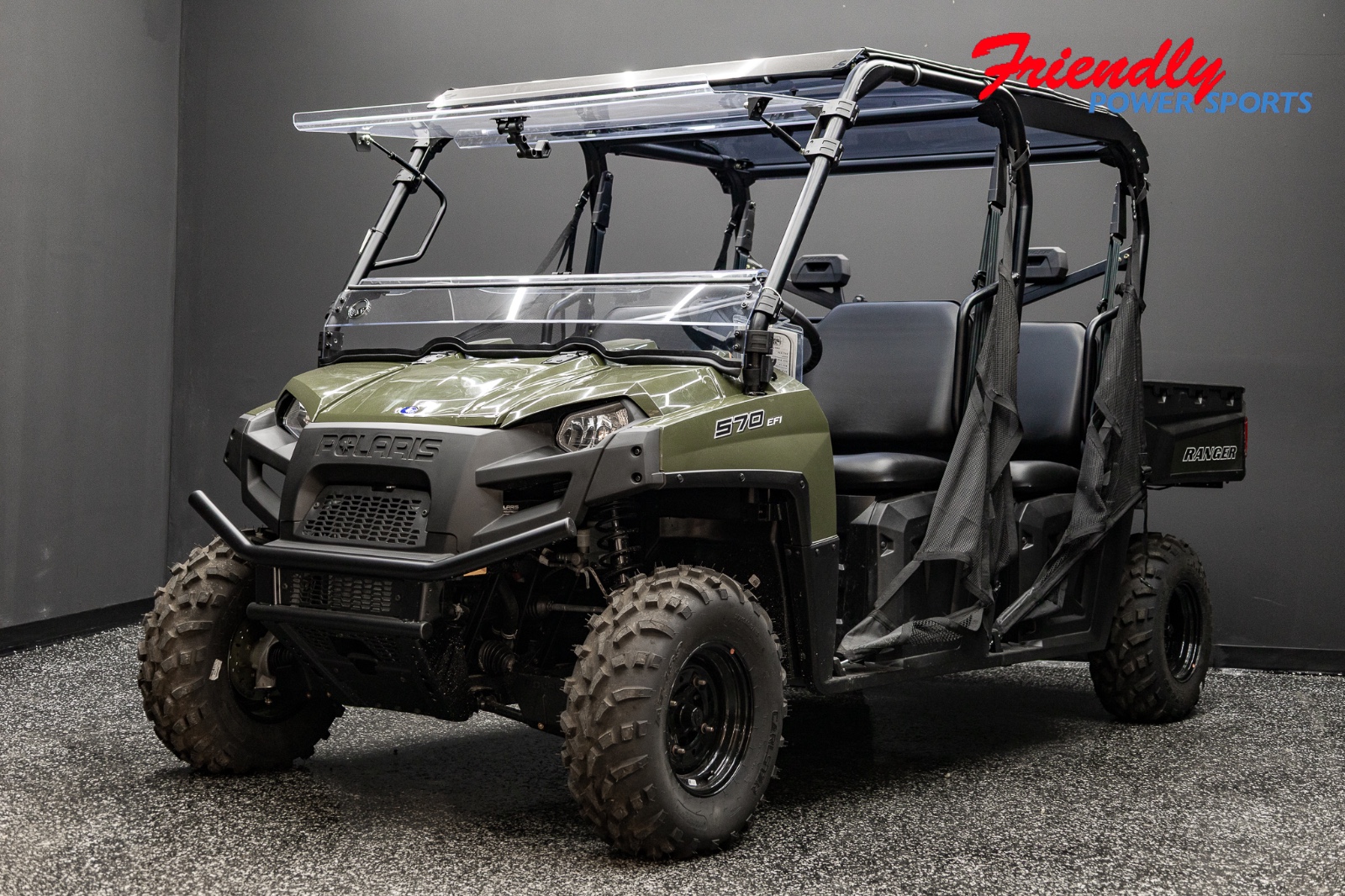 2025 POLARIS RANGER CREW 570 FULL-SIZE - SAGE GREEN Base