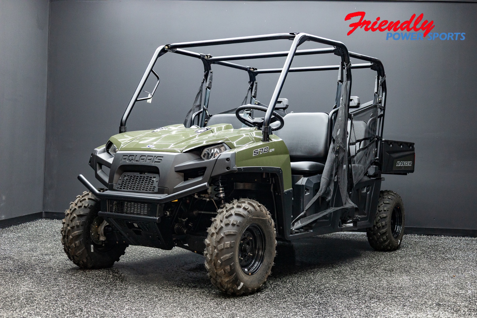 2025 POLARIS RANGER CREW 570 FULL-SIZE - SAGE GREEN Base