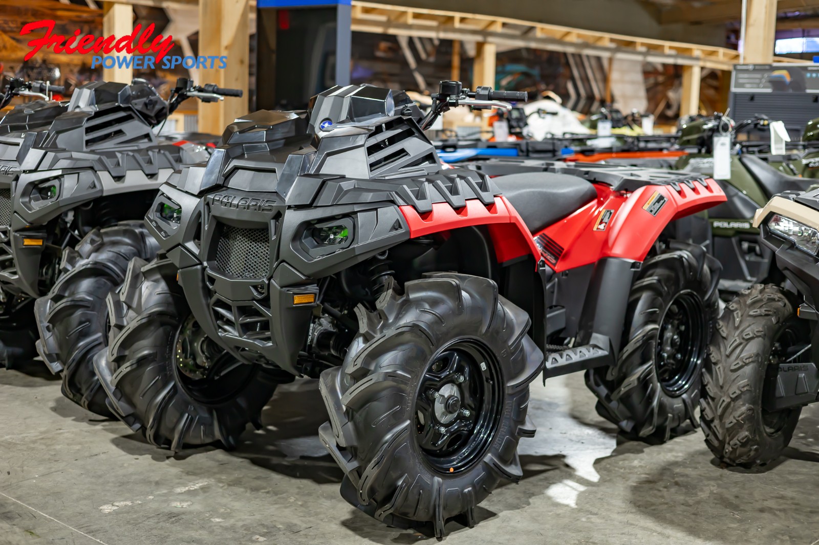 2026 POLARIS SPORTSMAN 850 MUD EDITION FURY RED Mud Edition