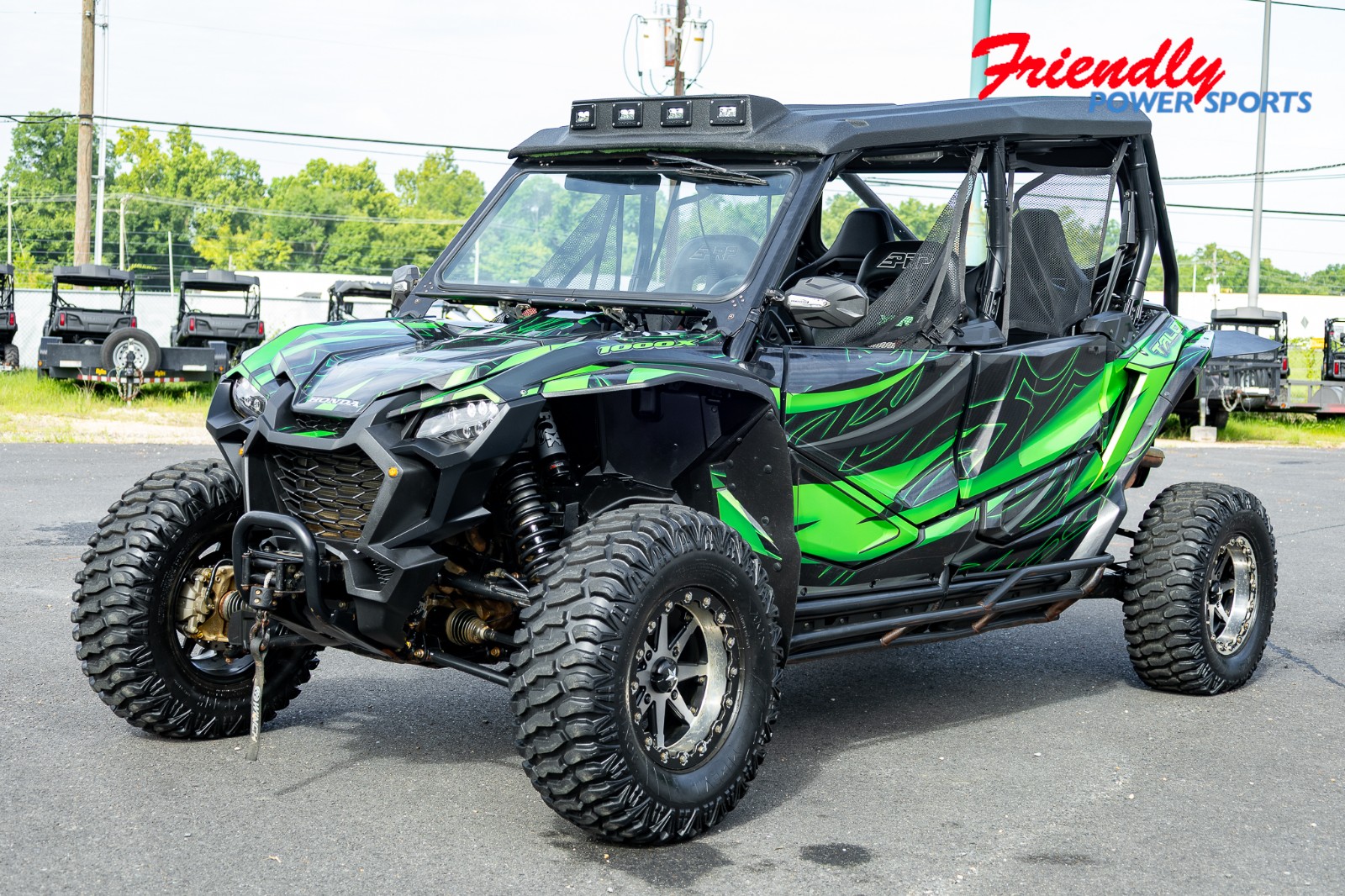 2022 HONDA TALON1000X4 FOX LIVEVA