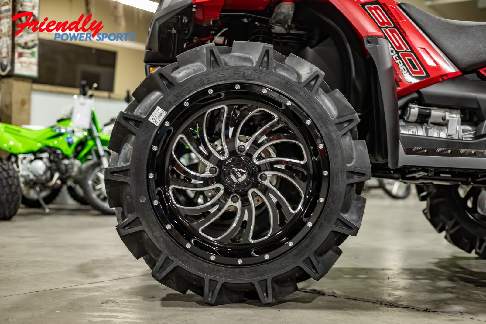 2026 POLARIS SPORTSMAN 850 MUD EDITION FURY RED Mud Edition