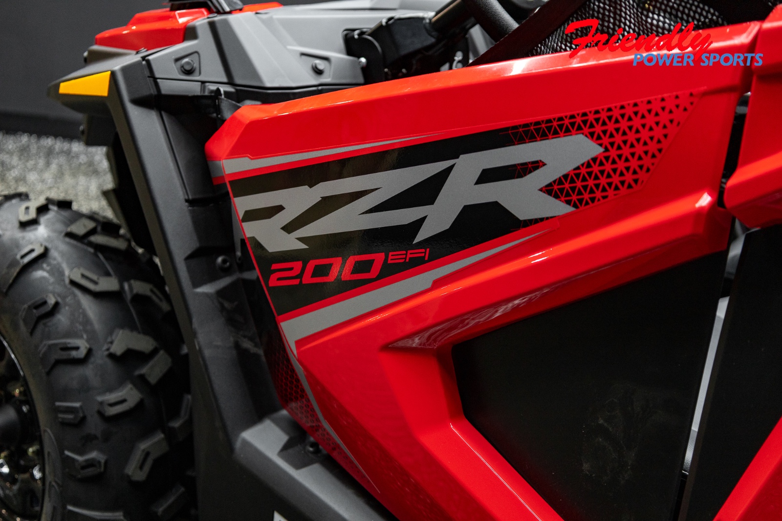 2026 POLARIS RZR 200 EFI INDY RED