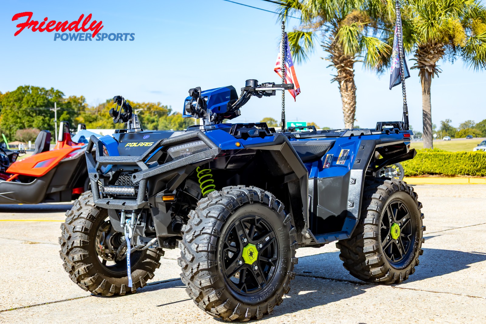 2025 POLARIS SPORTSMAN 850 TRAIL - SPRINGFIELD BLUE Trail