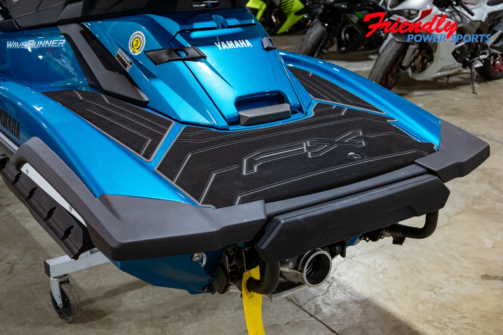 2026 YAMAHA FX CRUISER SVHO W/AUDIO-LAGOON BLUE