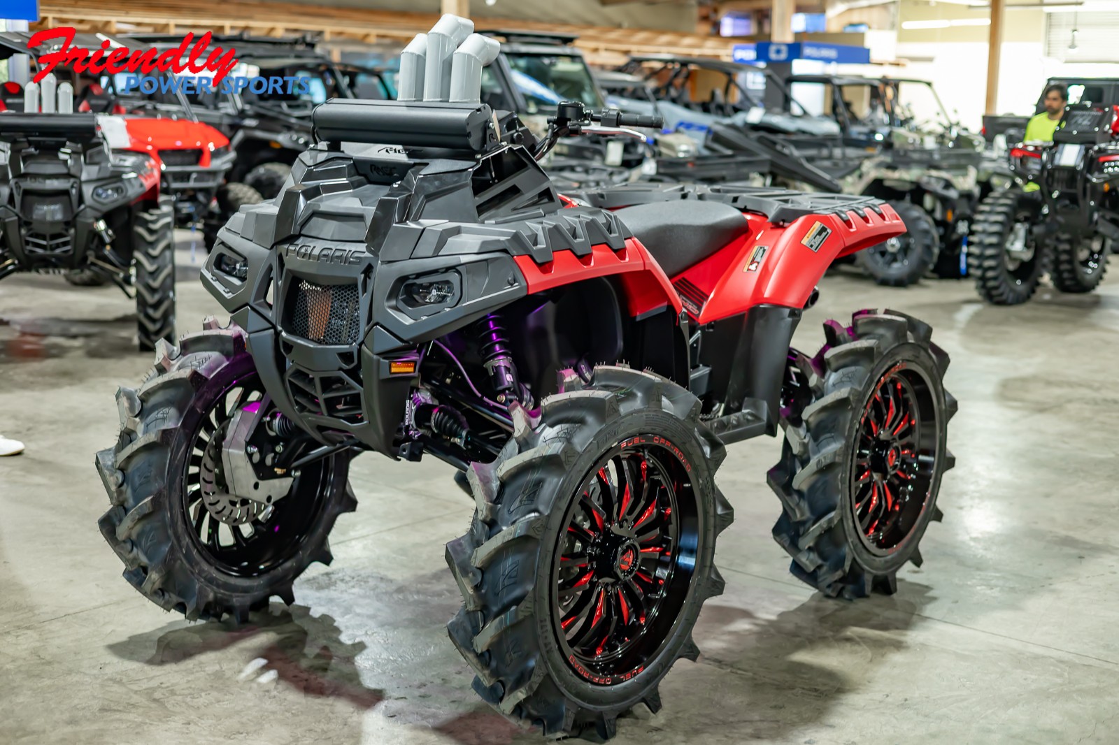 2026 POLARIS SPORTSMAN 850 MUD EDITION FURY RED Mud Edition