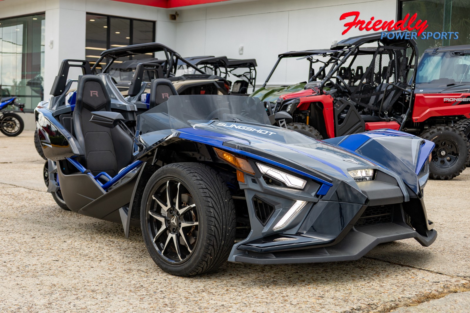 2021 SLINGSHOT SLINGSHOT R AUTODRIVE, 49ST, STEALTH BLUE