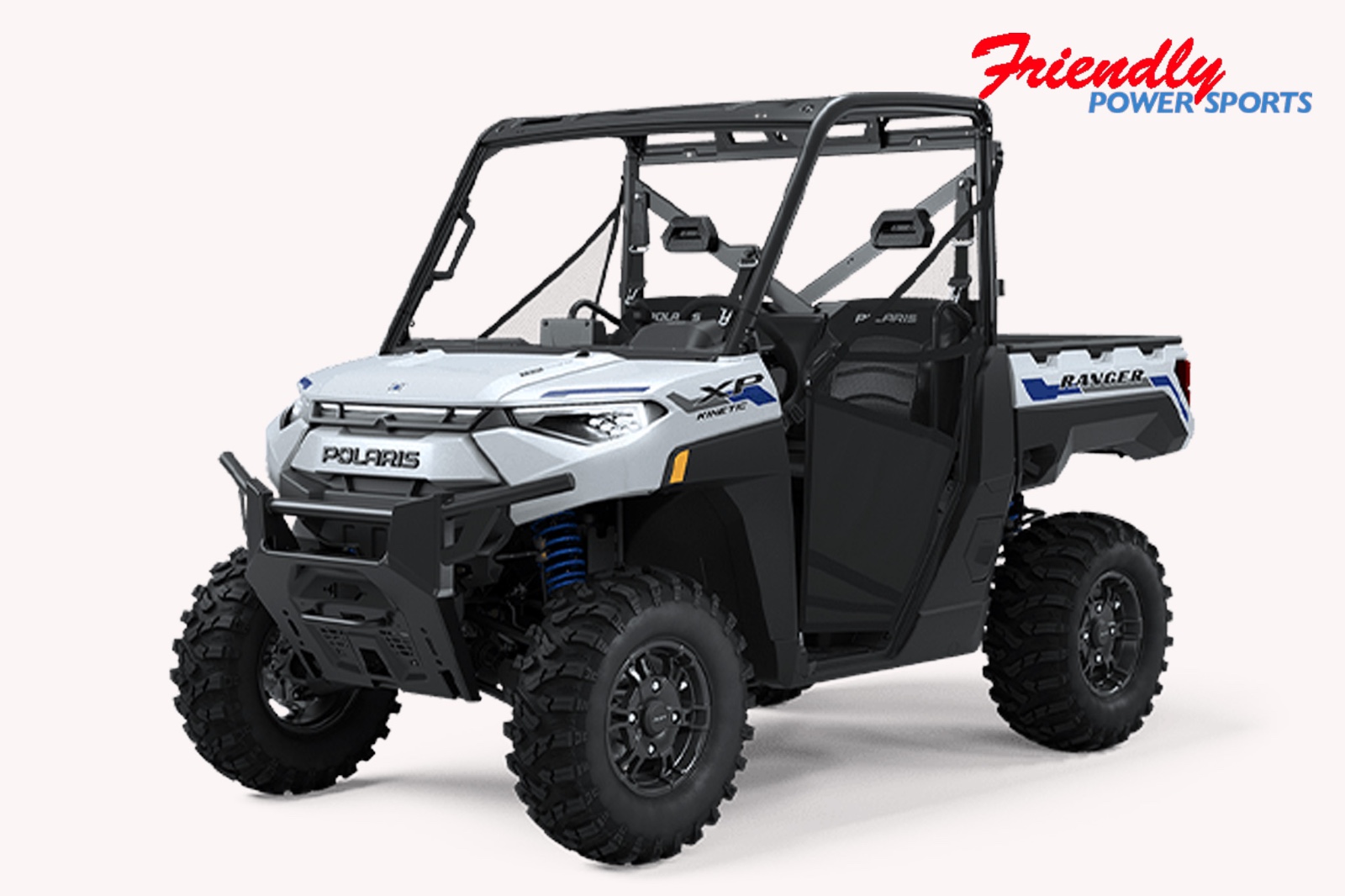 2024 POLARIS RANGER XP KINETIC PREMIUM - ICY WHITE PEARL