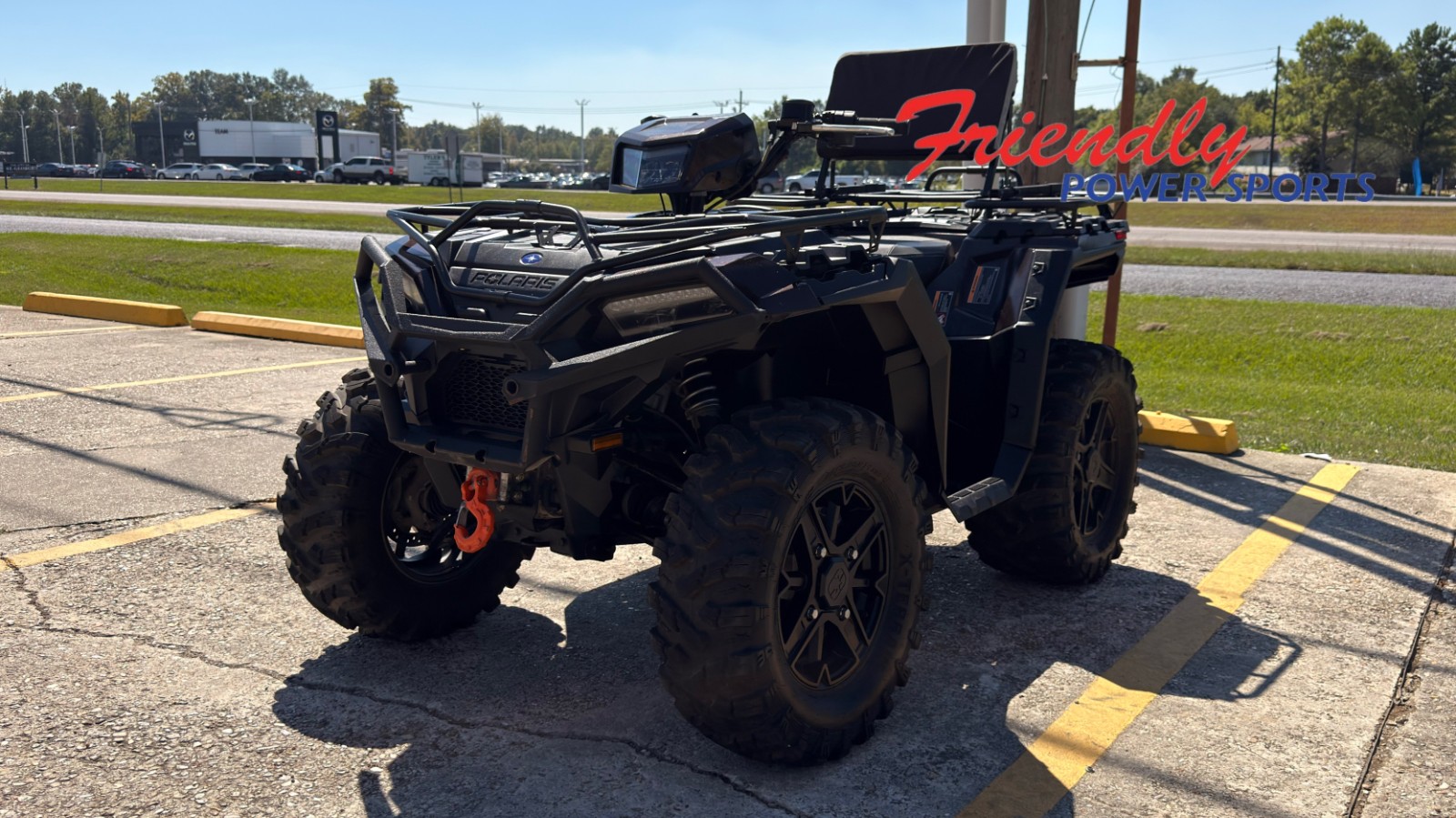 2025 POLARIS SPORTSMAN 850 TRAIL - CRIMSON METALLIC