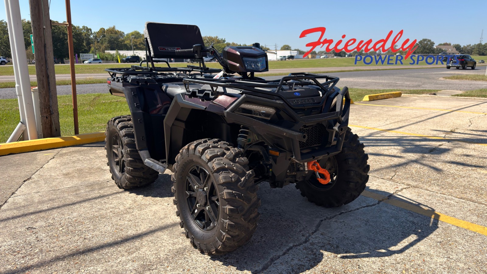 2025 POLARIS SPORTSMAN 850 TRAIL - CRIMSON METALLIC