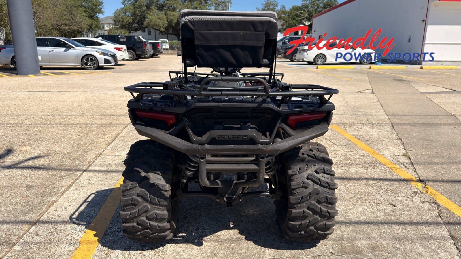 2025 POLARIS SPORTSMAN 850 TRAIL - CRIMSON METALLIC