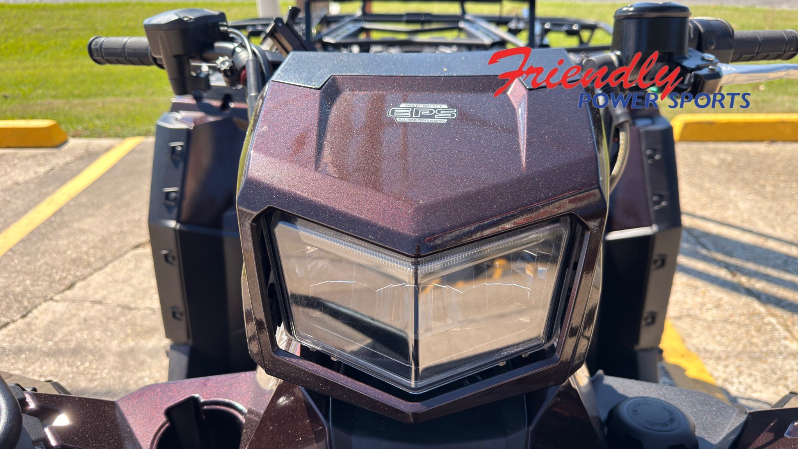 2025 POLARIS SPORTSMAN 850 TRAIL - CRIMSON METALLIC