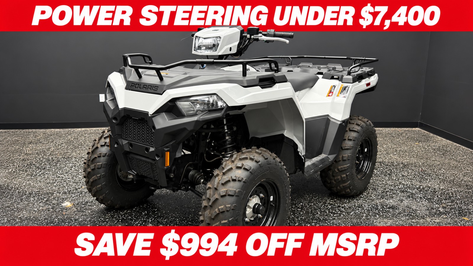 2026 POLARIS SPORTSMAN 450 H.O. EPS GHOST GRAY