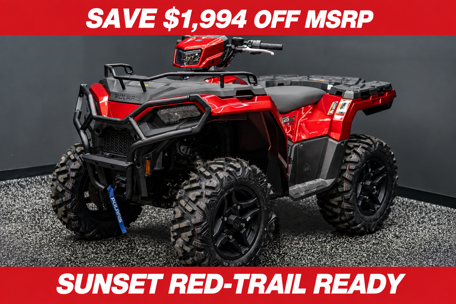 2026 POLARIS SPORTSMAN 570 TRAIL SUNSET RED Trail