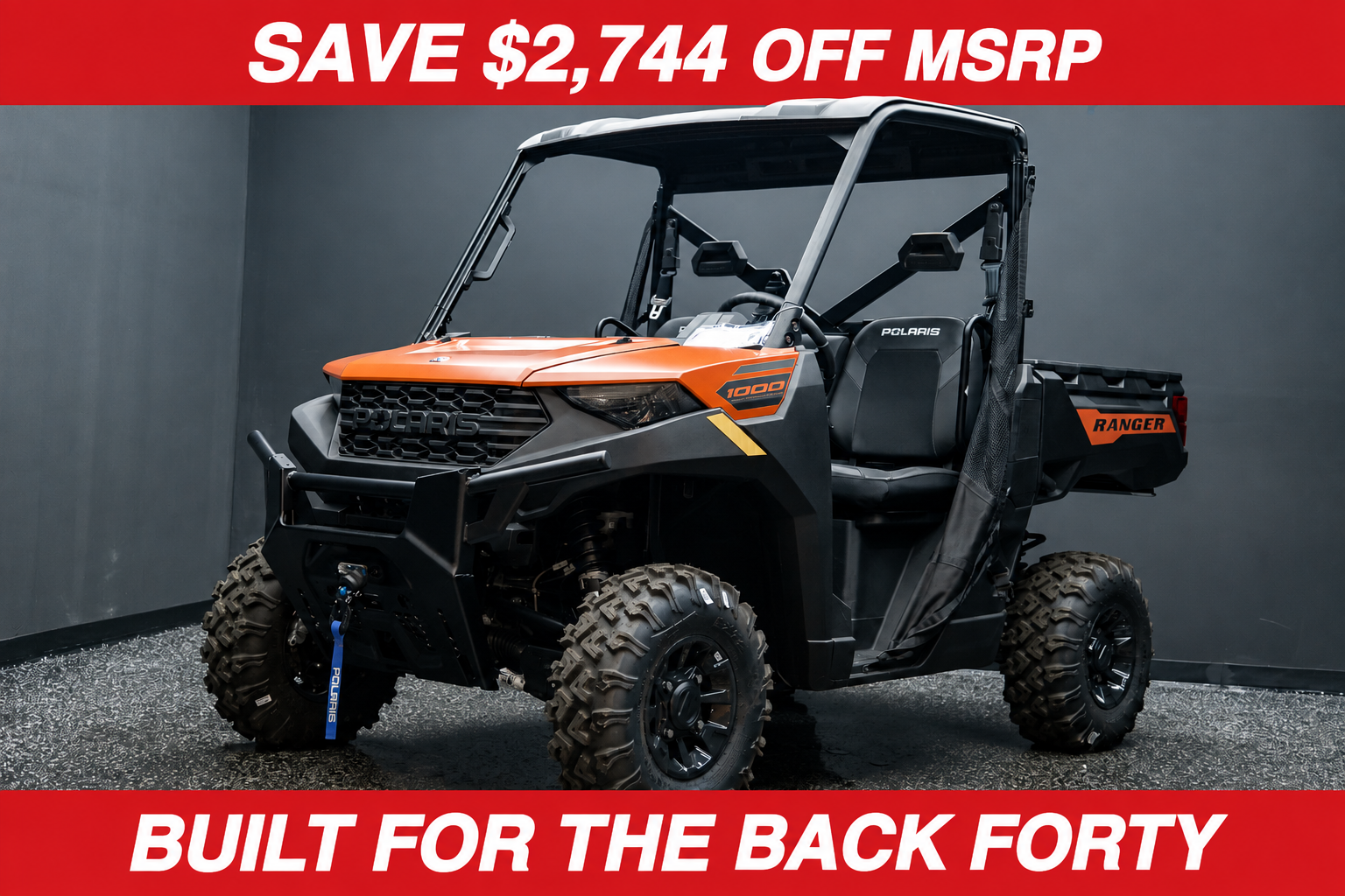 2026 POLARIS RANGER 1000 PREMIUM ROVER RUST EPS