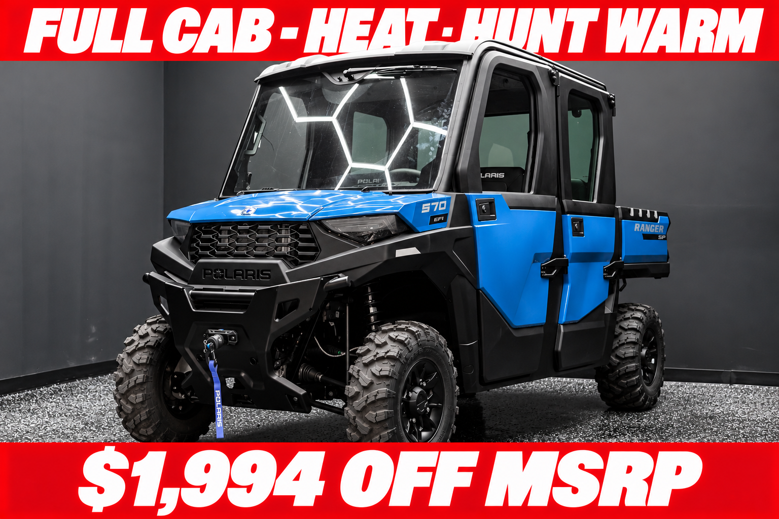 2026 POLARIS RANGER CREW SP 570 NORTHSTAR ZENITH BLUE Base