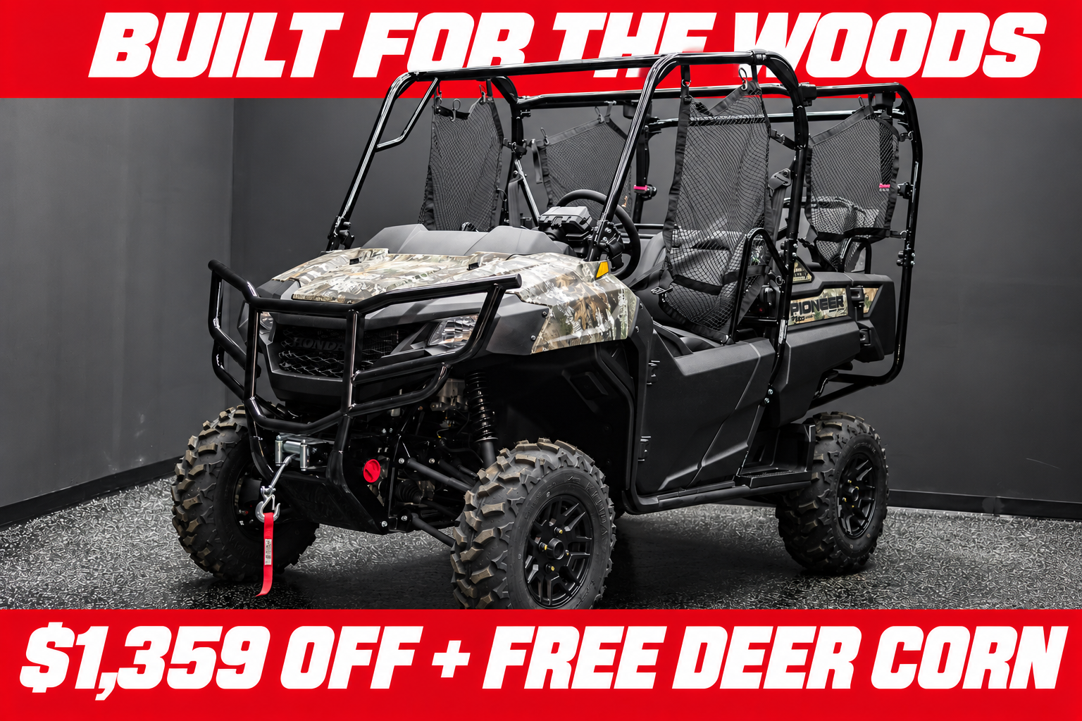 2026 HONDA Pioneer 700-4 Forest