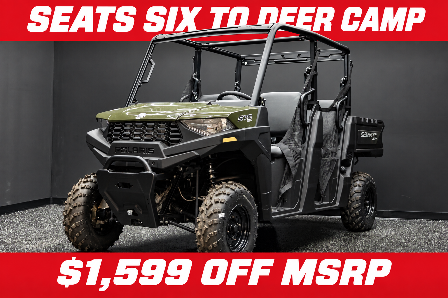 2026 POLARIS RANGER CREW SP 570 SAGE GREEN Base