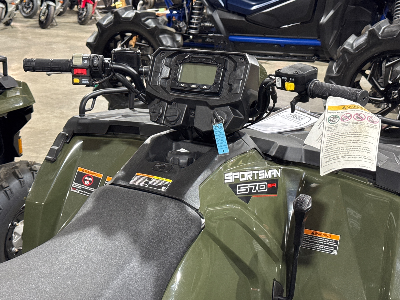 2025 POLARIS SPORTSMAN 570 EPS - SAGE GREEN