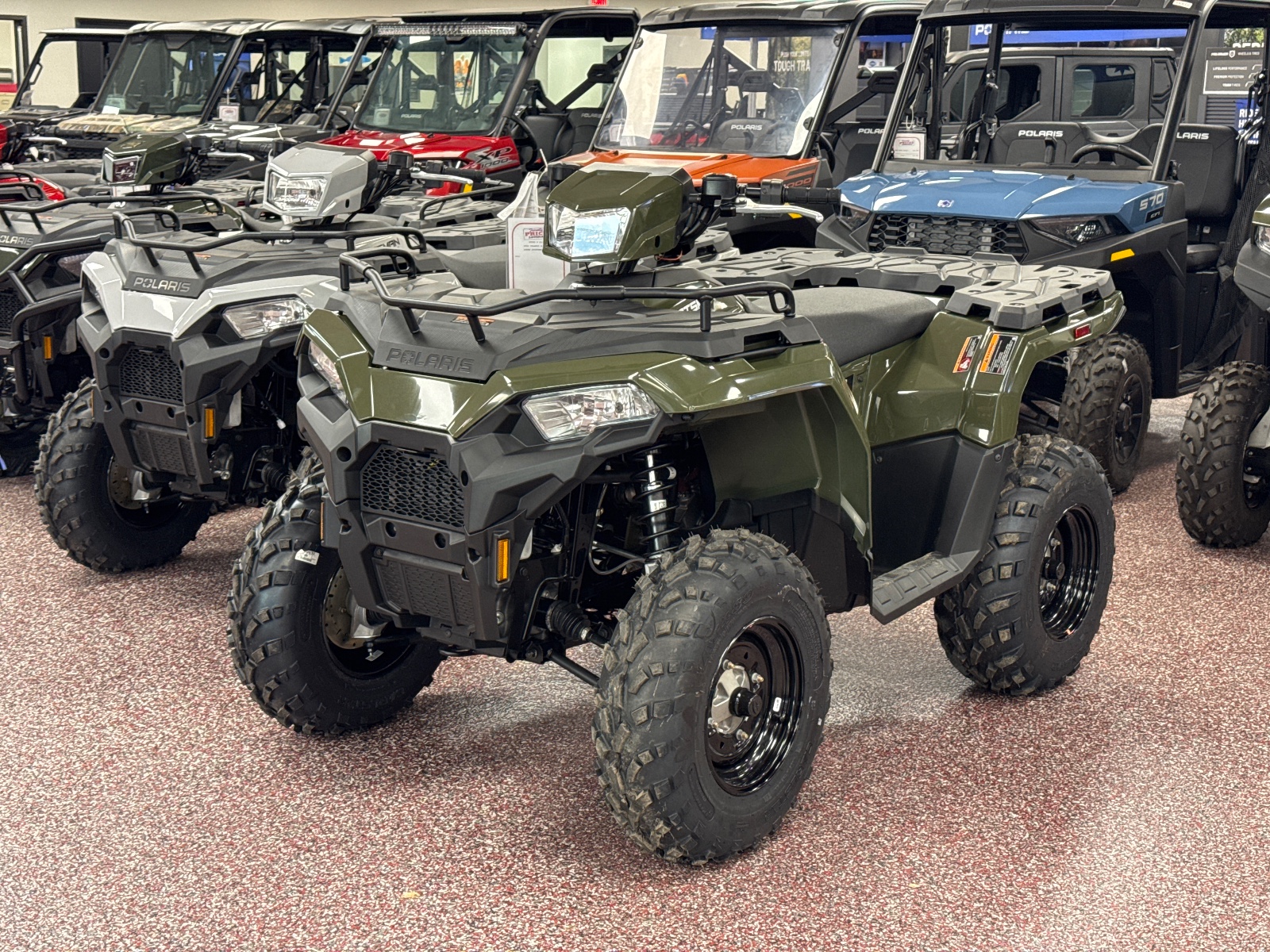 2026 POLARIS SPORTSMAN 450 H.O. SAGE GREEN Base