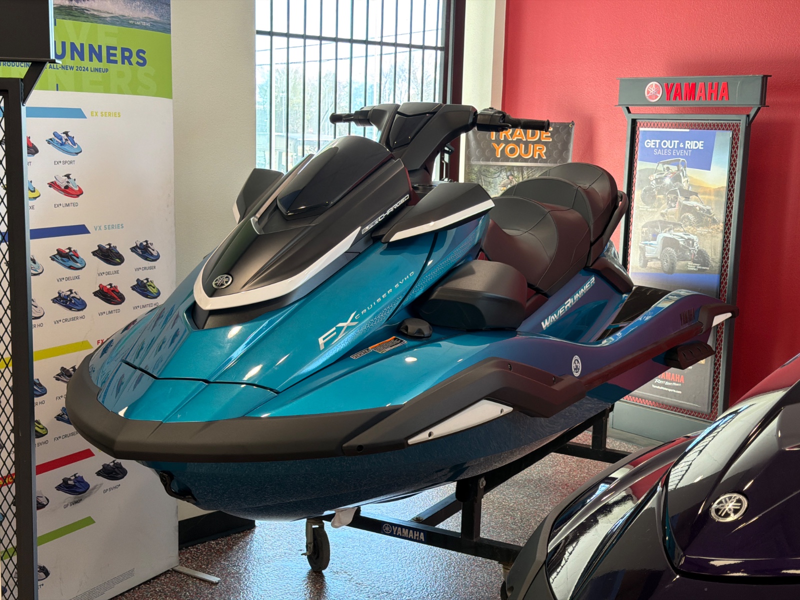 2026 YAMAHA FX CRUISER SVHO w/AUDIO (LAGOON BLUE)