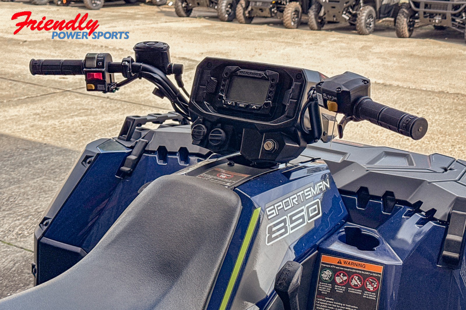 2026 POLARIS SPORTSMAN 850 PREMIUM SPRINGFIELD BLUE Premium