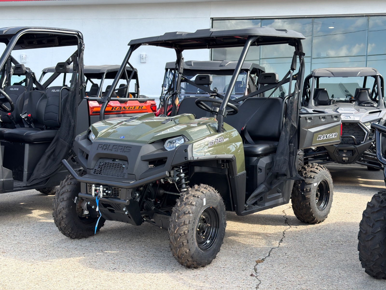 2025 POLARIS RANGER 570 FULL-SIZE - SAGE GREEN Base
