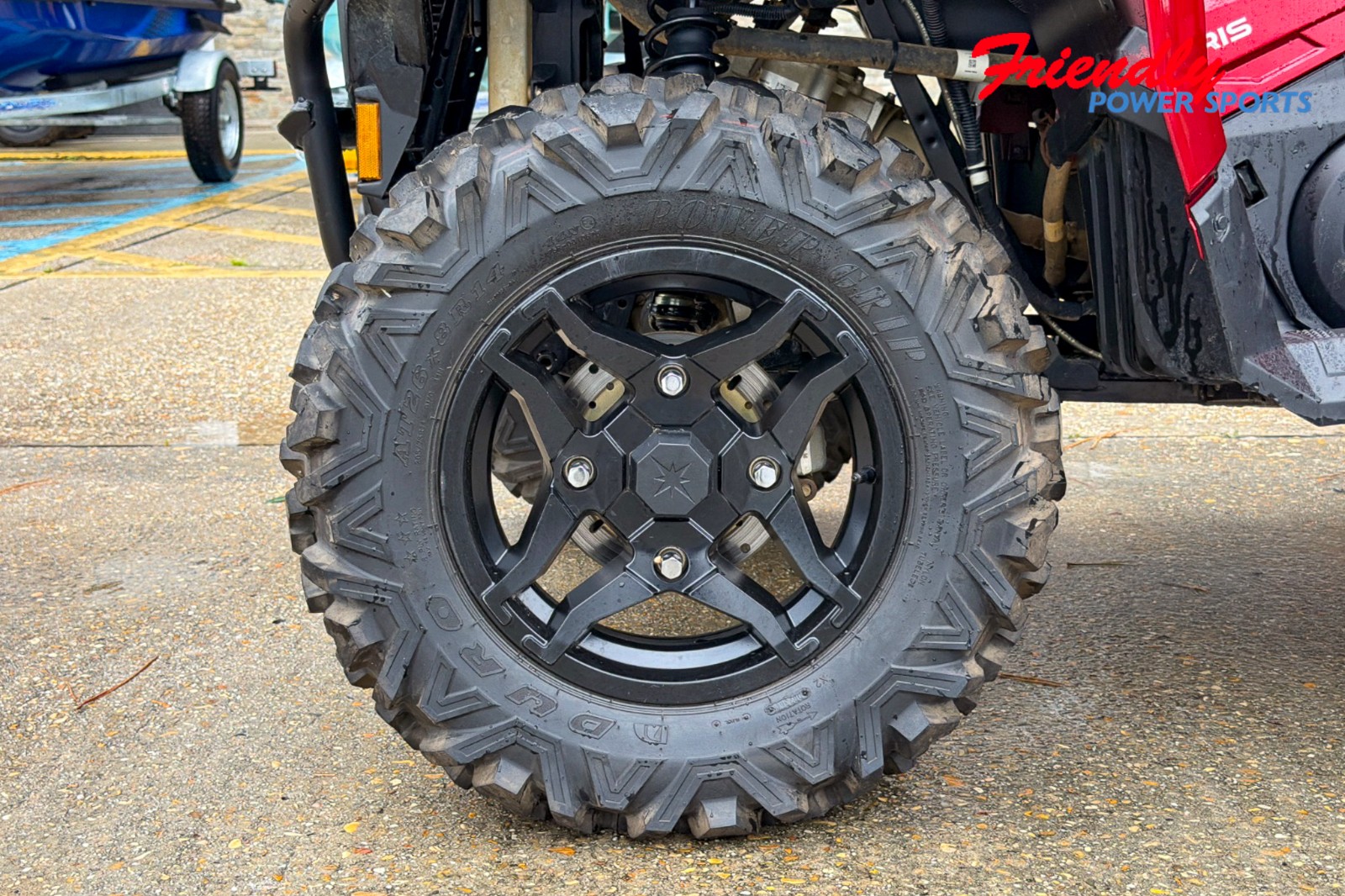 2023 POLARIS SPORTSMAN 570 TRAIL - SUNSET RED
