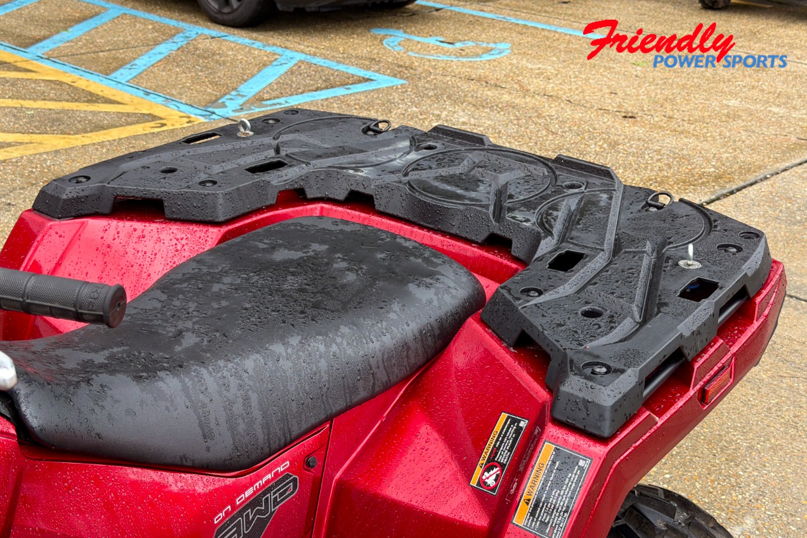 2023 POLARIS SPORTSMAN 570 TRAIL - SUNSET RED