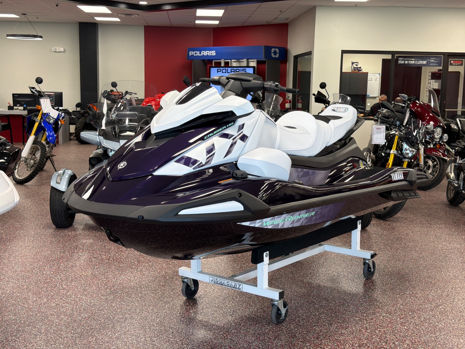 2026 YAMAHA VX CRUISER HO W/AUDIO-NIGHTSHADE/WHITE