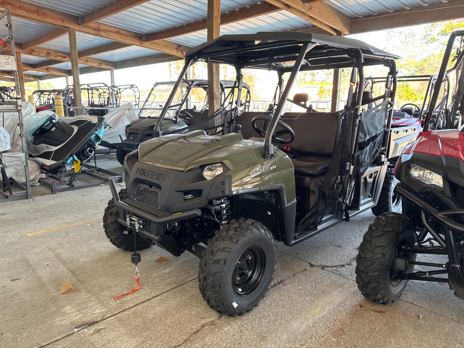 2025 POLARIS RANGER CREW 570 FULL-SIZE - SAGE GREEN Base