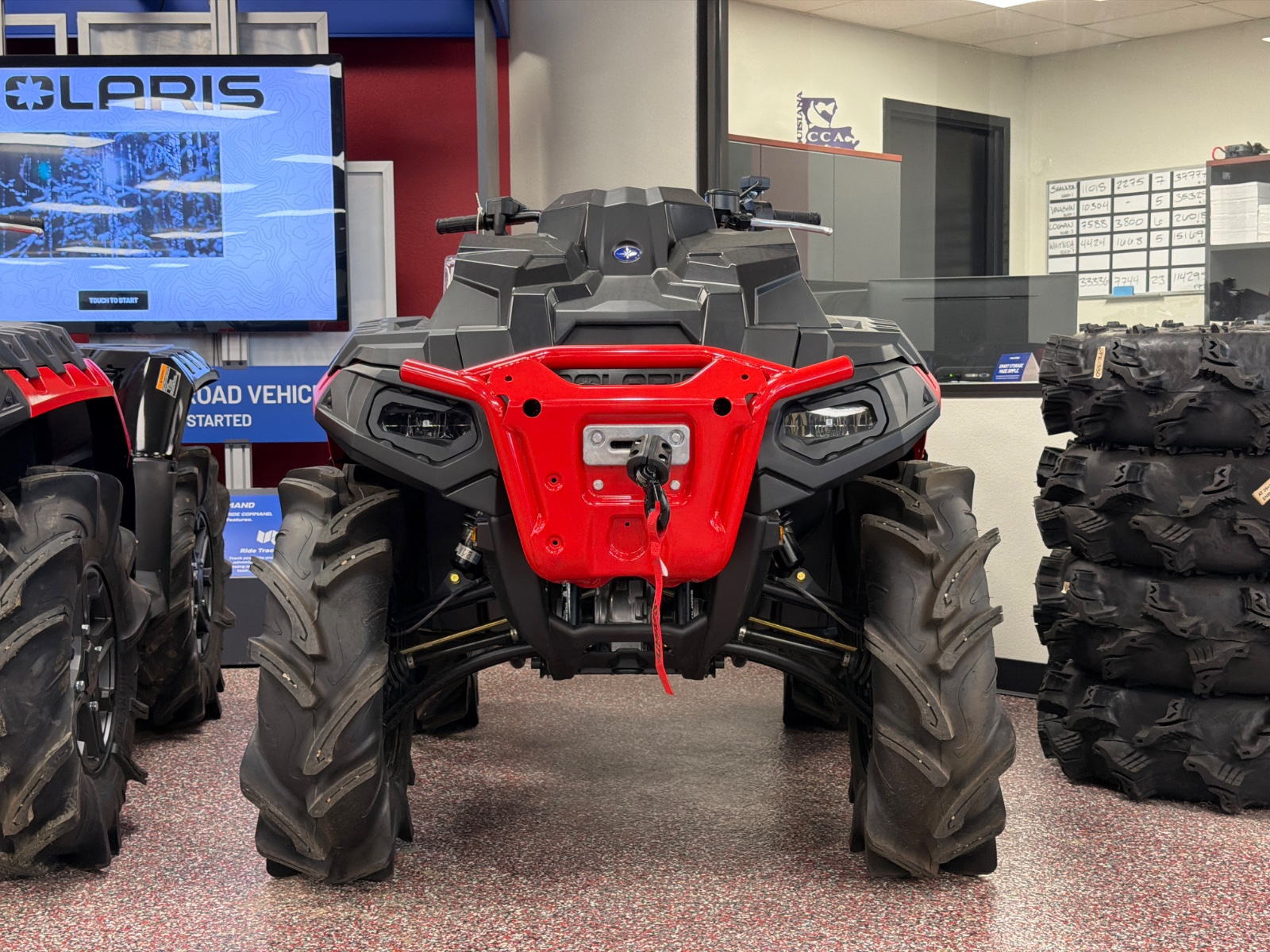 2026 POLARIS SPORTSMAN 850 MUD EDITION FURY RED Mud Edition