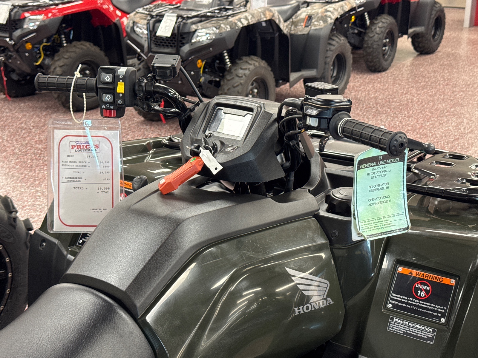 2026 HONDA FourTrax Rancher 4X4 Automatic DCT EPS
