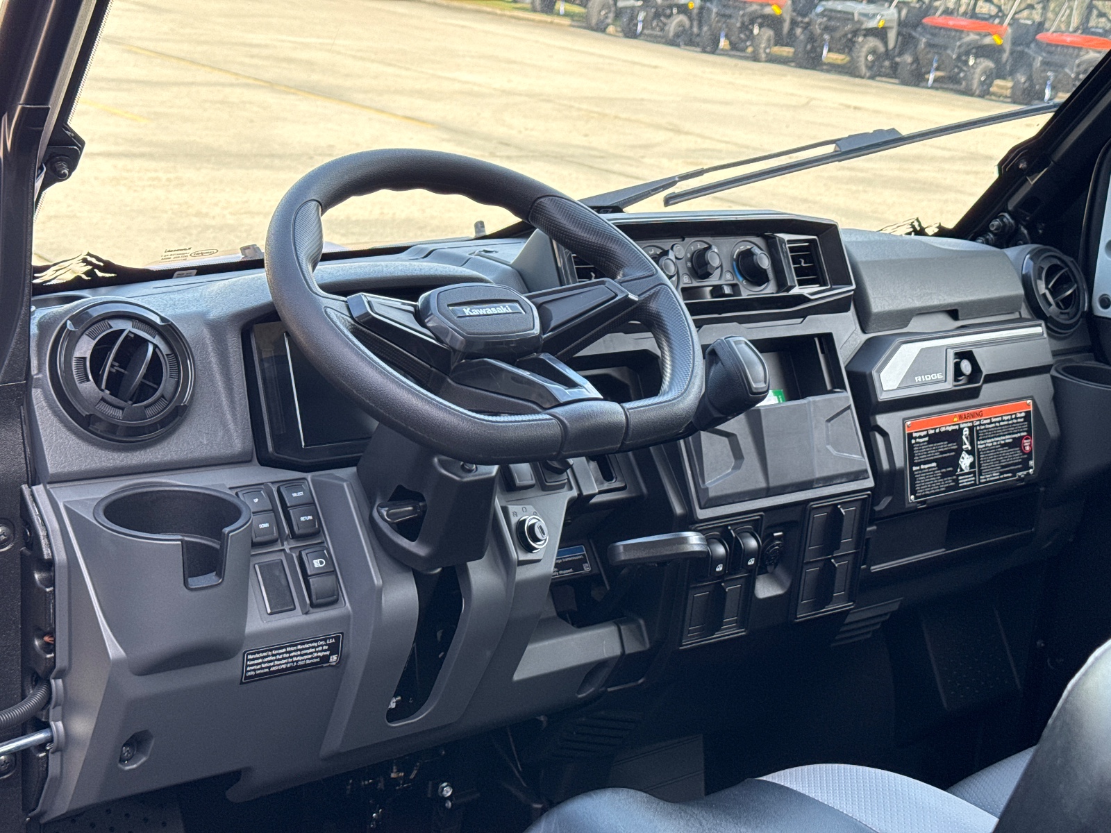 2025 KAWASAKI RIDGE® Crew HVAC
